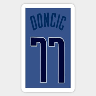 Luka Doncic Jersey Sticker